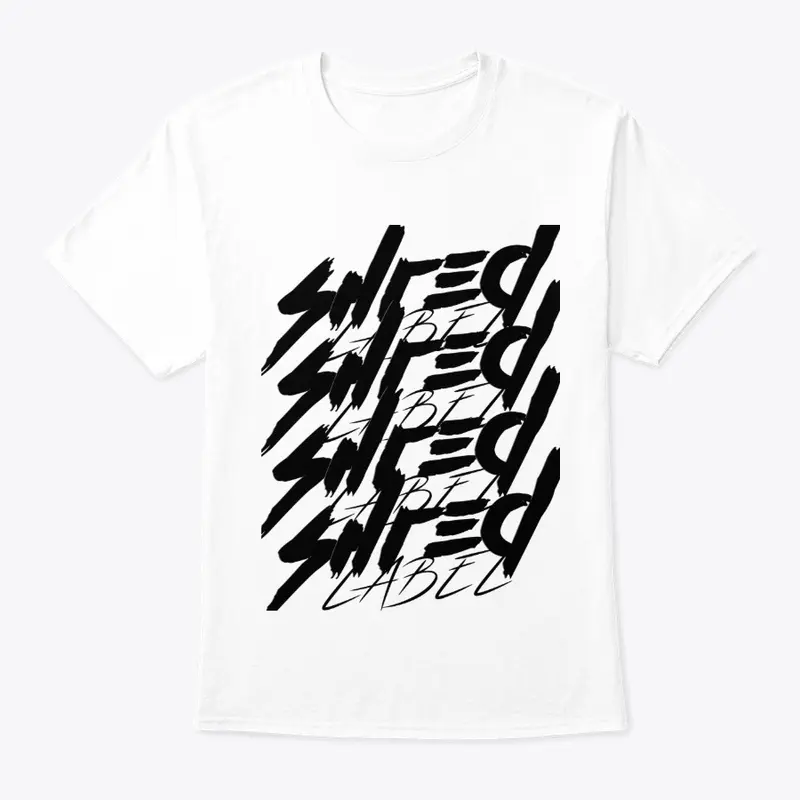 ShredLabel | Black Font